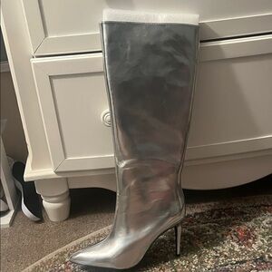MIA Silver Heeled Boots